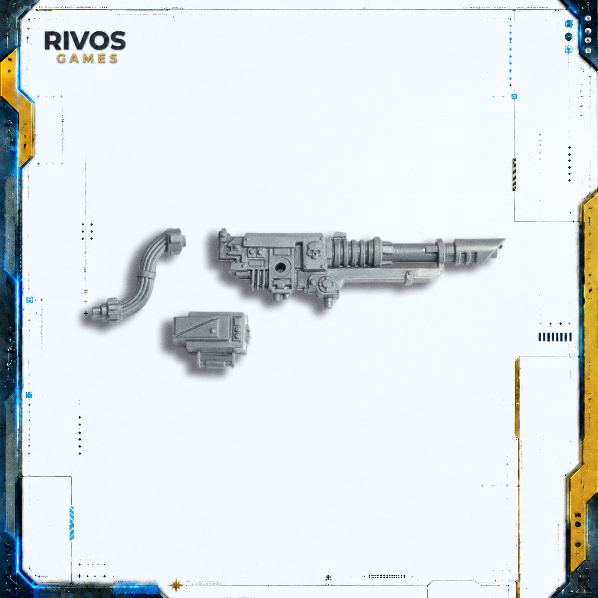 Warhammer 40K Astra Militarum Catachan Heavy Weapons Squad Lascannon - Bits (Bitz)