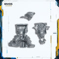 Warhammer 40K Orks Ork Flash Gitz Kaptin Legs and Torso - Bits (Bitz)