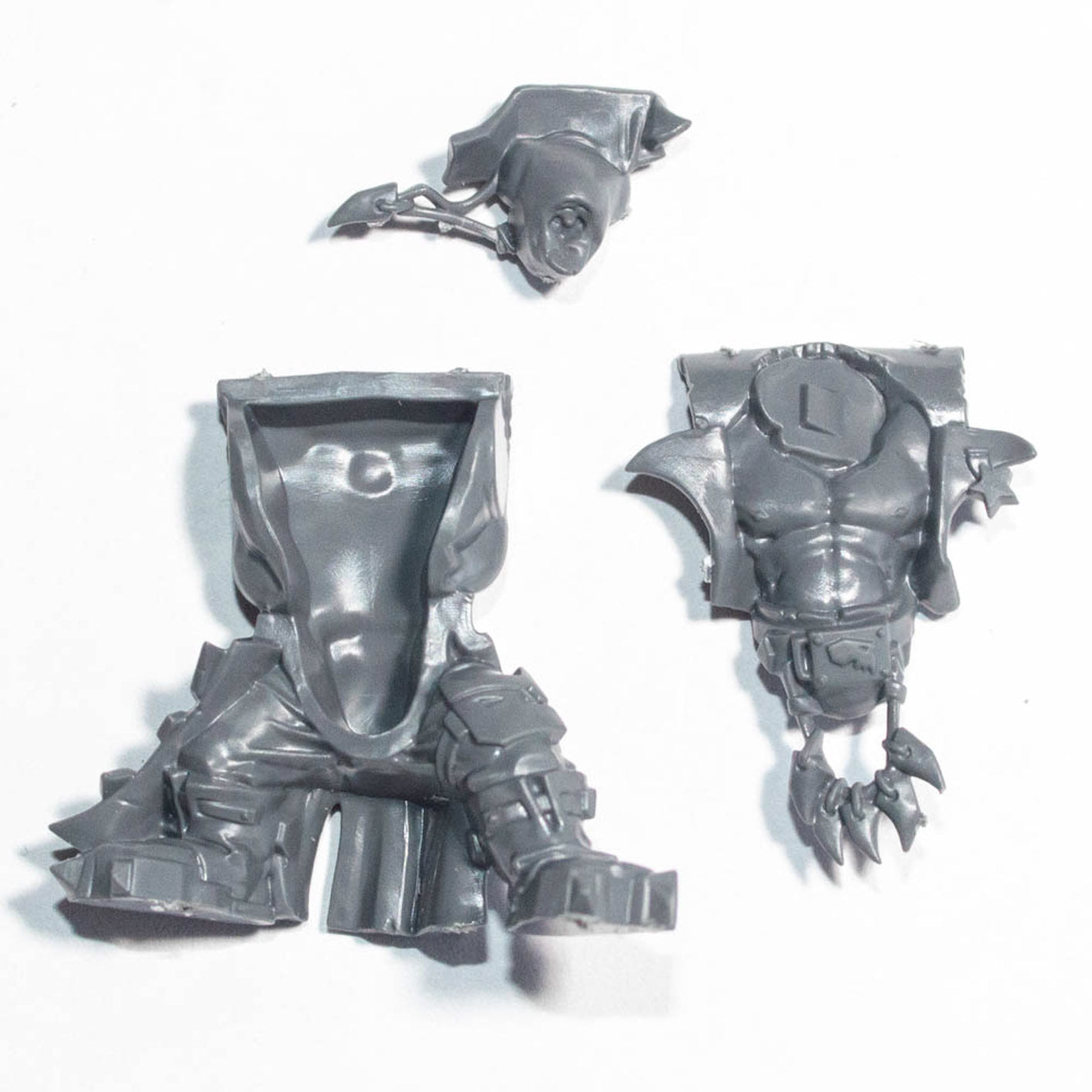 Orks Ork Flash Gitz Kaptin Legs and Torso - Orks - Kitbash Bit