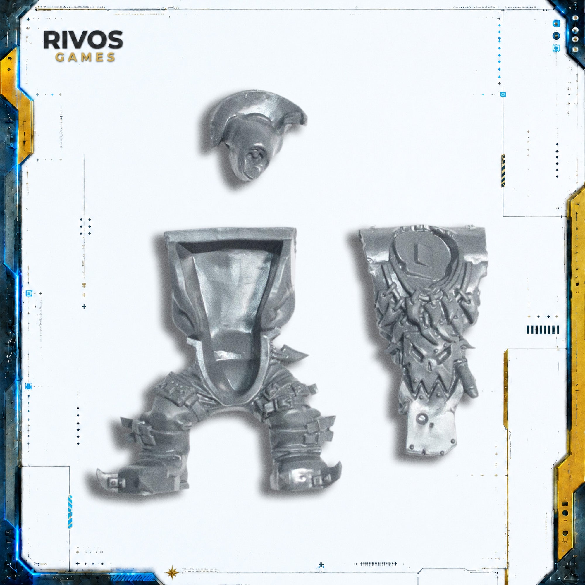 Warhammer 40K Orks Ork Flash Gitz Legs and Torso A - Bits (Bitz)