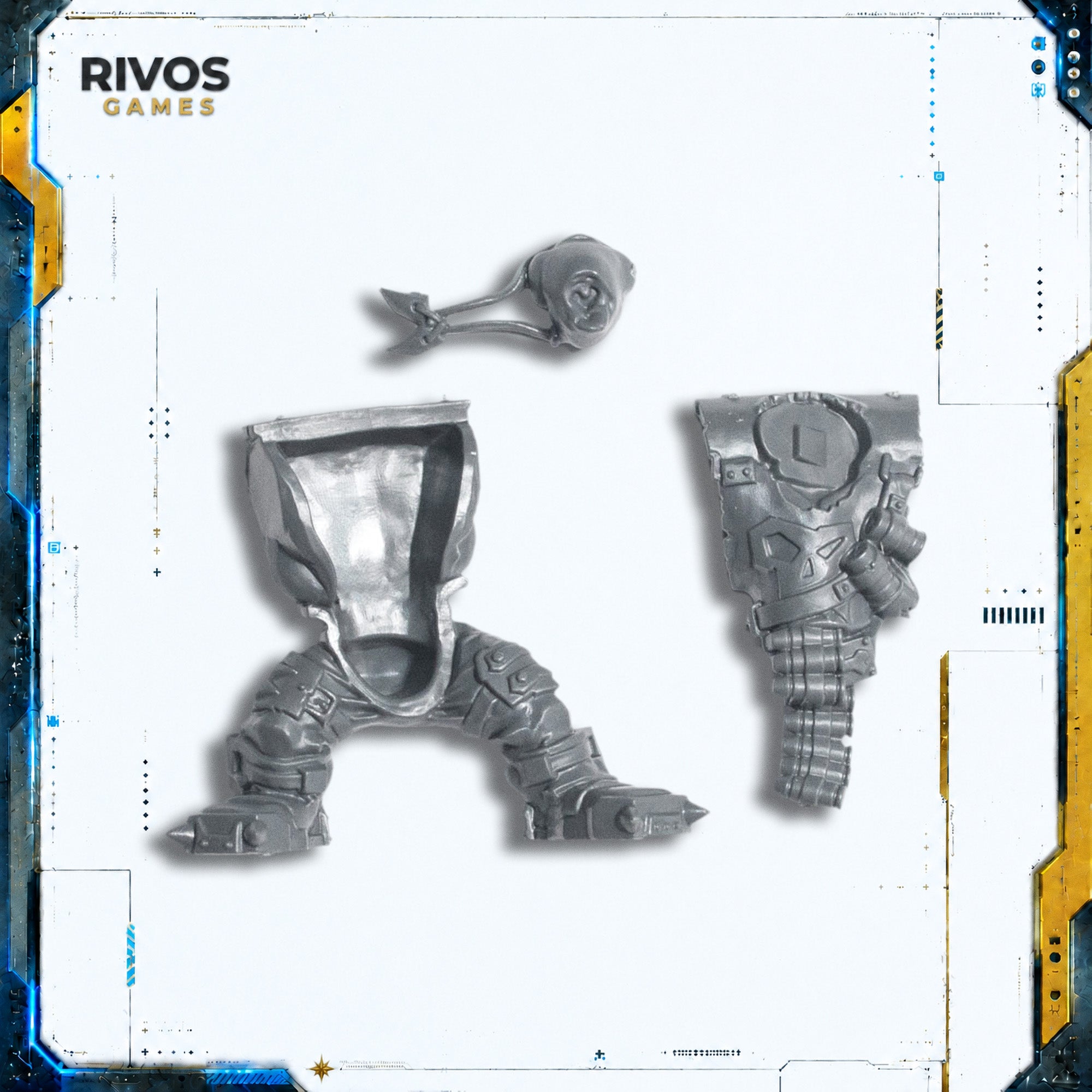 Warhammer 40K Orks Ork Flash Gitz Legs and Torso D - Bits (Bitz)