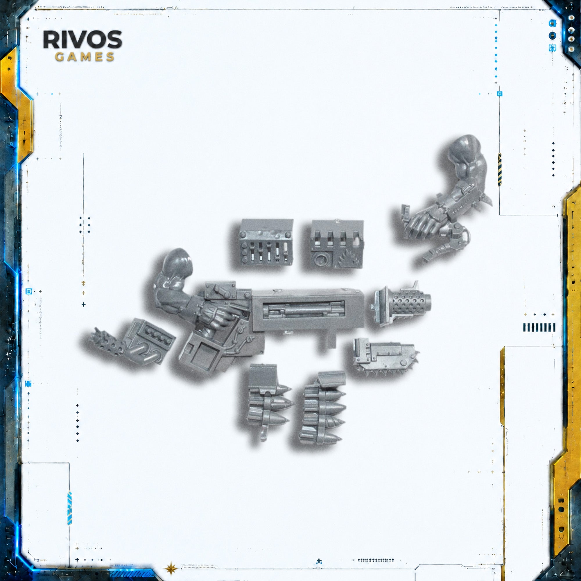 Warhammer 40K Orks Ork Flash Gitz Snazzgun A - Bits (Bitz)