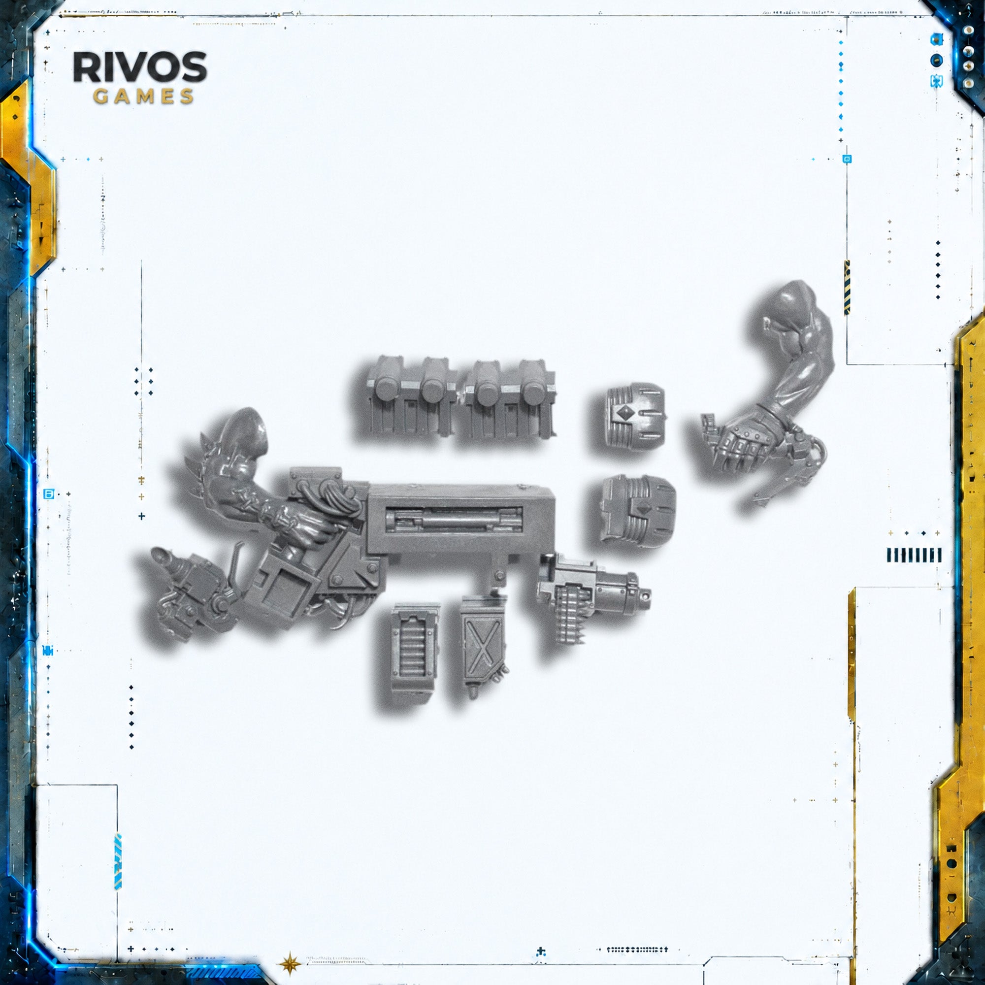 Warhammer 40K Orks Ork Flash Gitz Snazzgun B - Bits (Bitz)