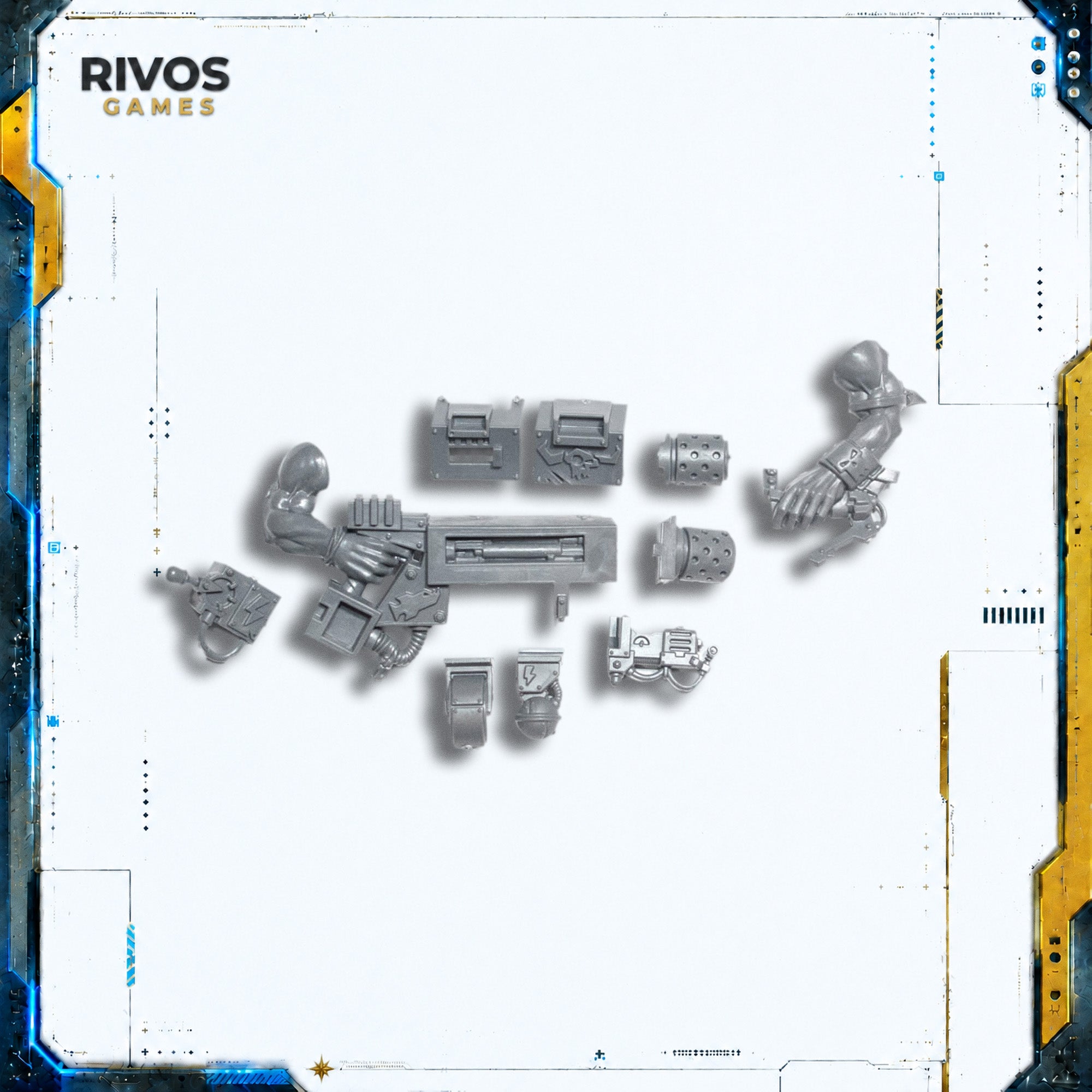 Warhammer 40K Orks Ork Flash Gitz Snazzgun C - Bits (Bitz)