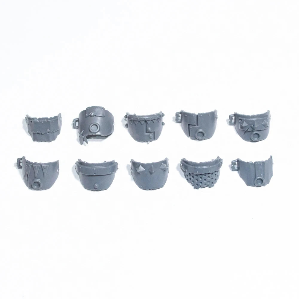 Warhammer 40K Orks Ork Flash Gitz Shoulder Pads x 10 Bits Bitz