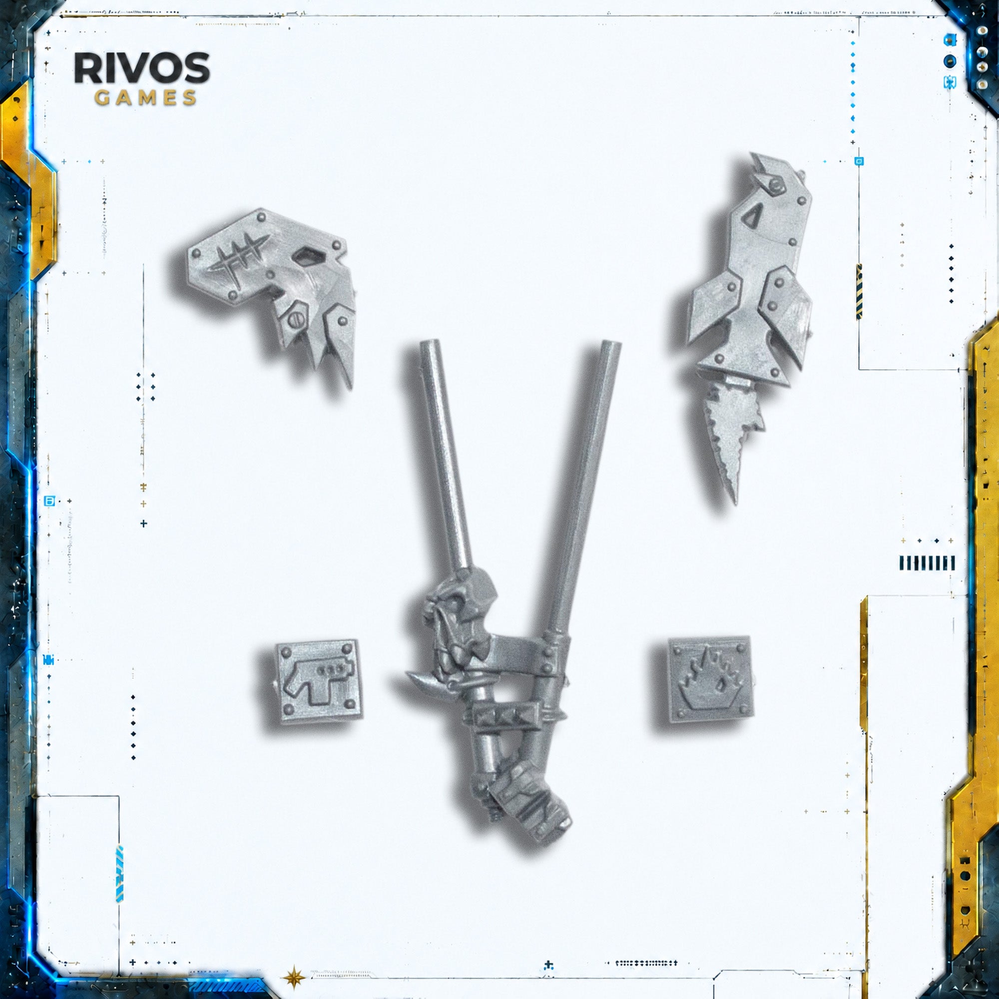 Warhammer 40K Orks Ork Flash Gitz Bosspole C - Bits (Bitz)