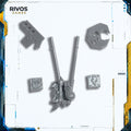 Warhammer 40K Orks Ork Flash Gitz Bosspole D - Bits (Bitz)