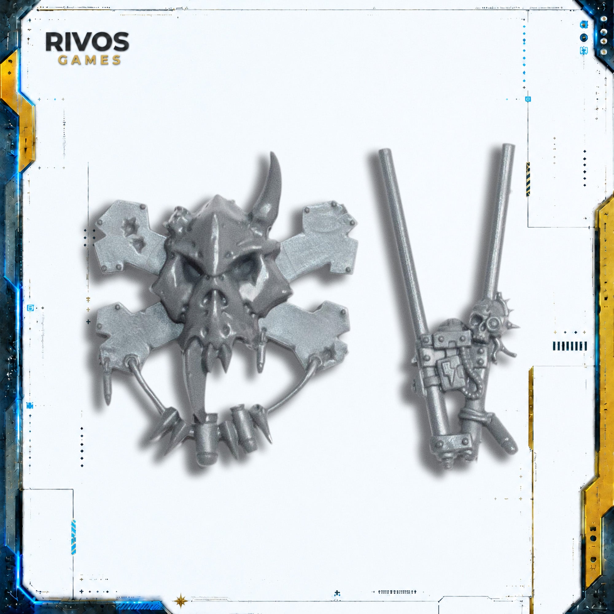 Warhammer 40K Orks Ork Flash Gitz Bosspole E - Bits (Bitz)