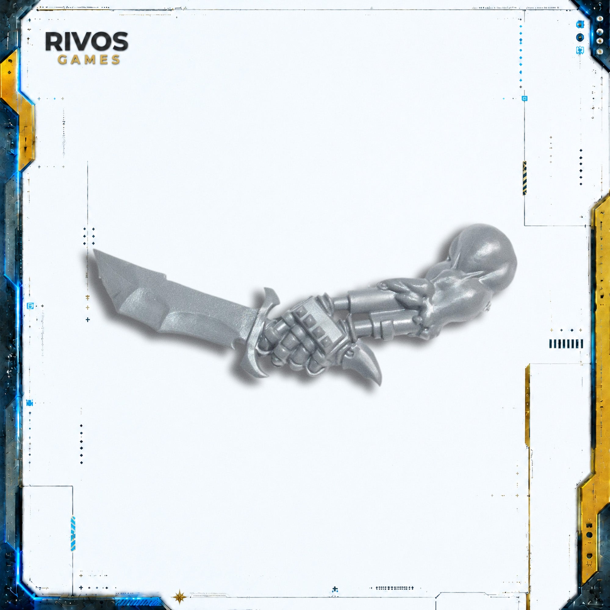 Warhammer 40K Orks Ork Flash Gitz Kaptin Sword Arm - Bits (Bitz)
