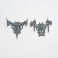 World Eaters Lord Invocatus Backpacks x 2 - Warhammer - Spare Part