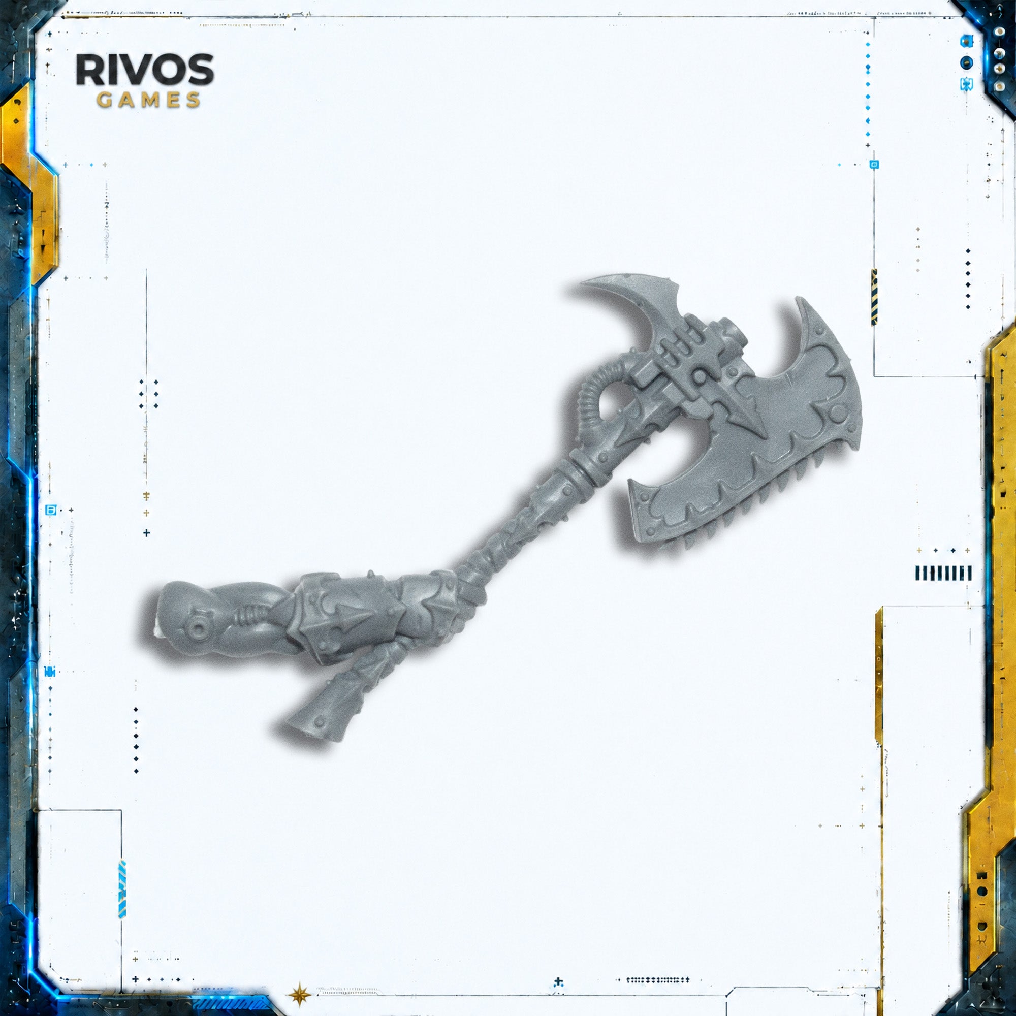 Warhammer 40K World Eaters Lord Invocatus Cowards Bane Axe - Bits (Bitz)