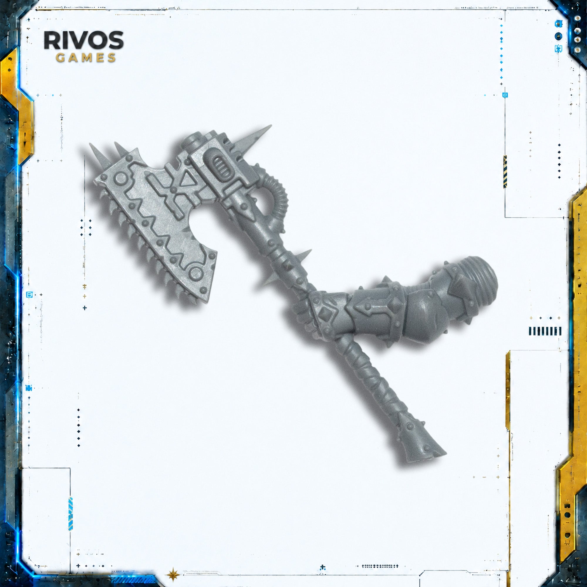 Warhammer 40K World Eaters Lord Invocatus Chainaxe - Bits (Bitz)