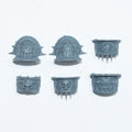 Warhammer 40K World Eaters Lord Invocatus Shoulder Pads x 6 Bits Bitz