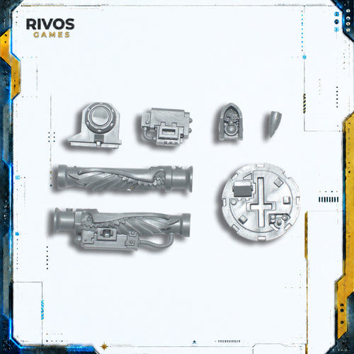 Warhammer 40K Adepta Sororitas Rhino Hunter Killer Missile Bits Bitz