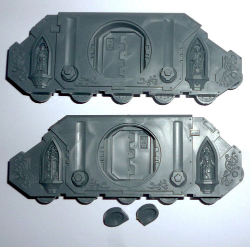 Adepta Sororitas Immolator Hull Sides - Warhammer - Spare Part