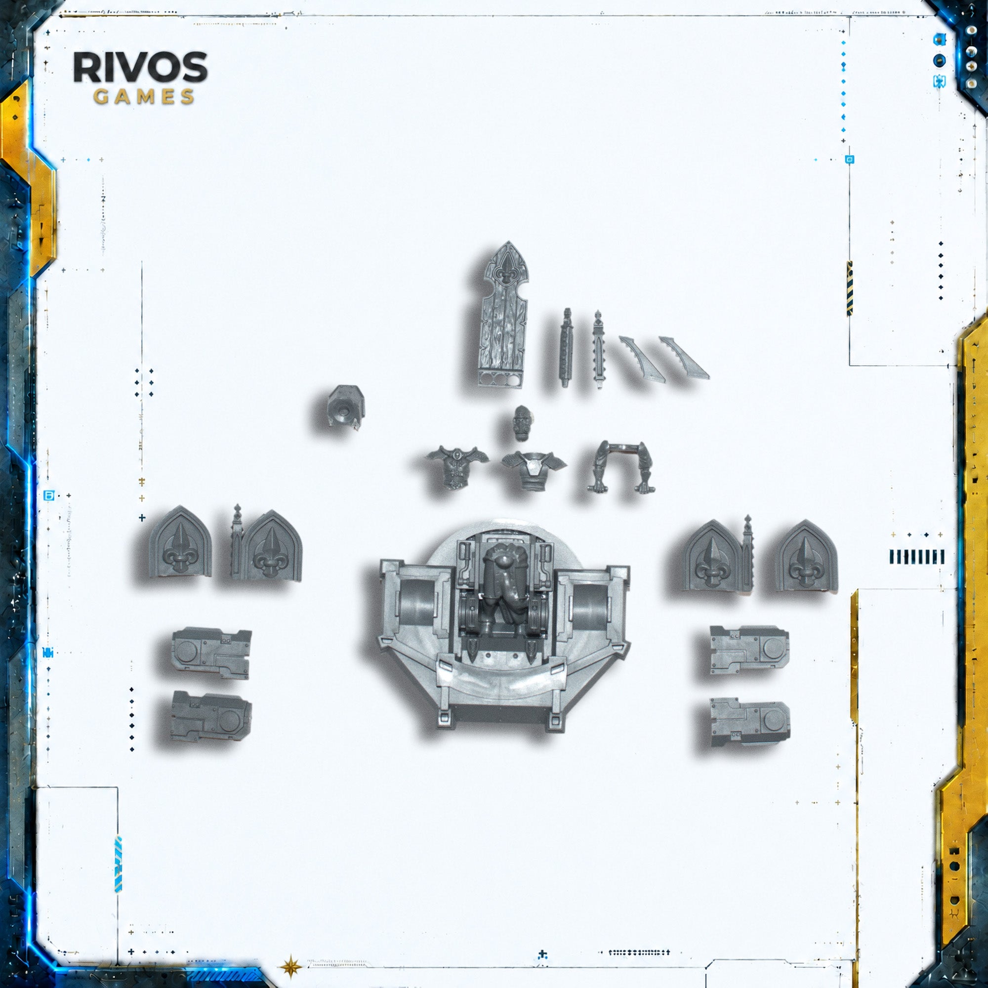 Warhammer 40K Adepta Sororitas Immolator Turret - Bits (Bitz)