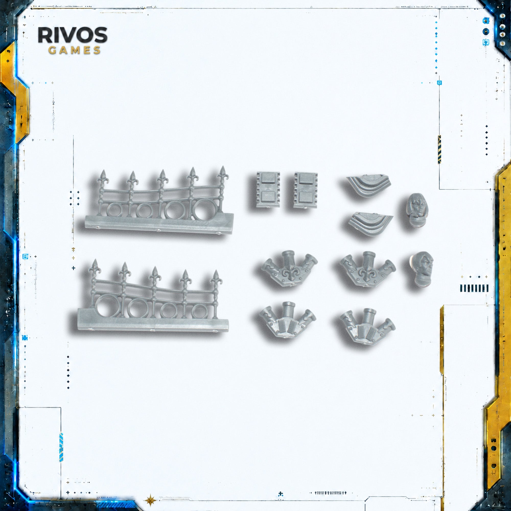 Warhammer 40K Adepta Sororitas Immolator Accessories - Bits (Bitz)