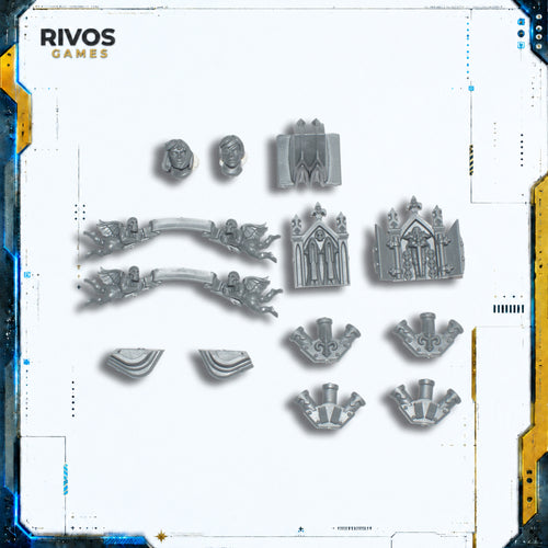 Warhammer 40K Adepta Sororitas Exorcist Accessories B - Bits (Bitz)