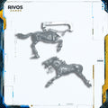 Warhammer Cities of Sigmar Scourgerunner Chariot Dark Steed B - Bits (Bitz)