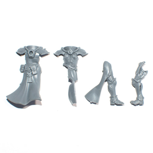 Adepta Sororitas Celestian Sacresants Legs and Torso D - Warhammer - Authentic Sprue