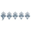 Warhammer 40K Adepta Sororitas Celestian Sacresants Backpacks x 5 Bits Bitz
