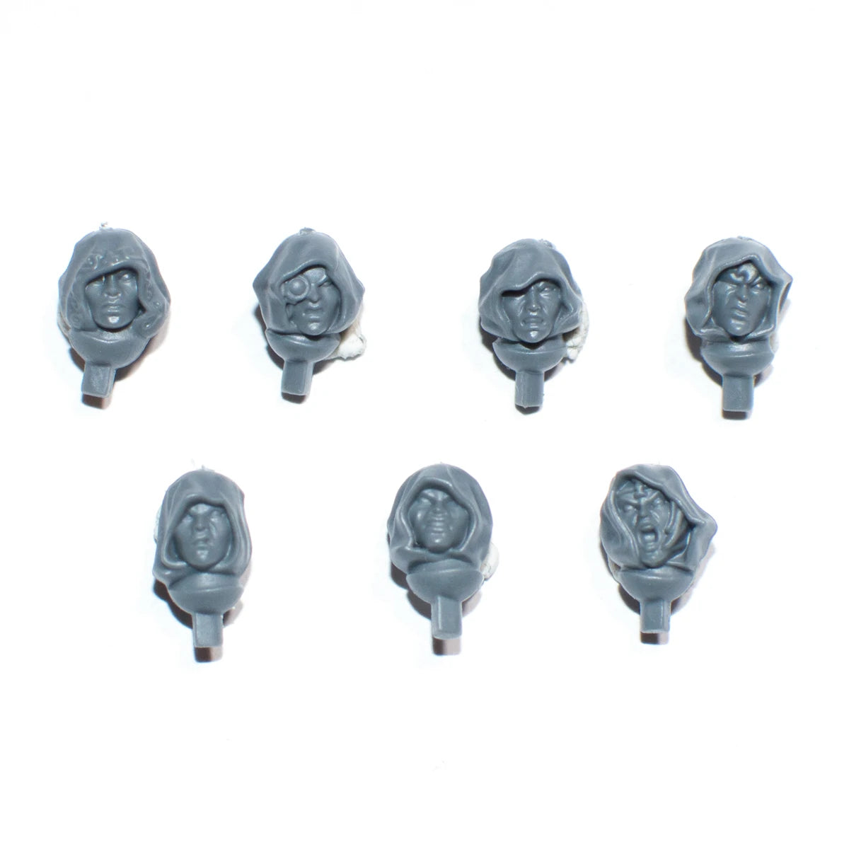 Warhammer 40K Adepta Sororitas Celestian Sacresants Heads x 7 Bits Bitz