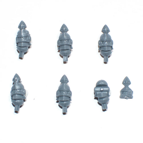 Warhammer 40K Adepta Sororitas Celestian Sacresants Helmets x 6 Bits Bitz