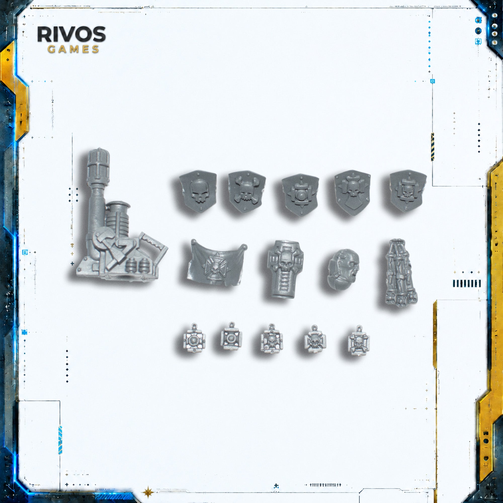 Warhammer 40K Space Marines Terminator Assault Squad Accessories A - Bits (Bitz)