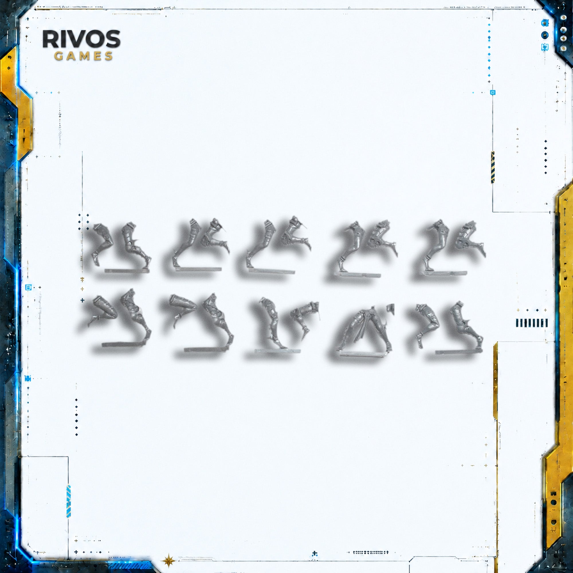 Warhammer 40K Drukhari Wyches Legs x 10 - Bits (Bitz)
