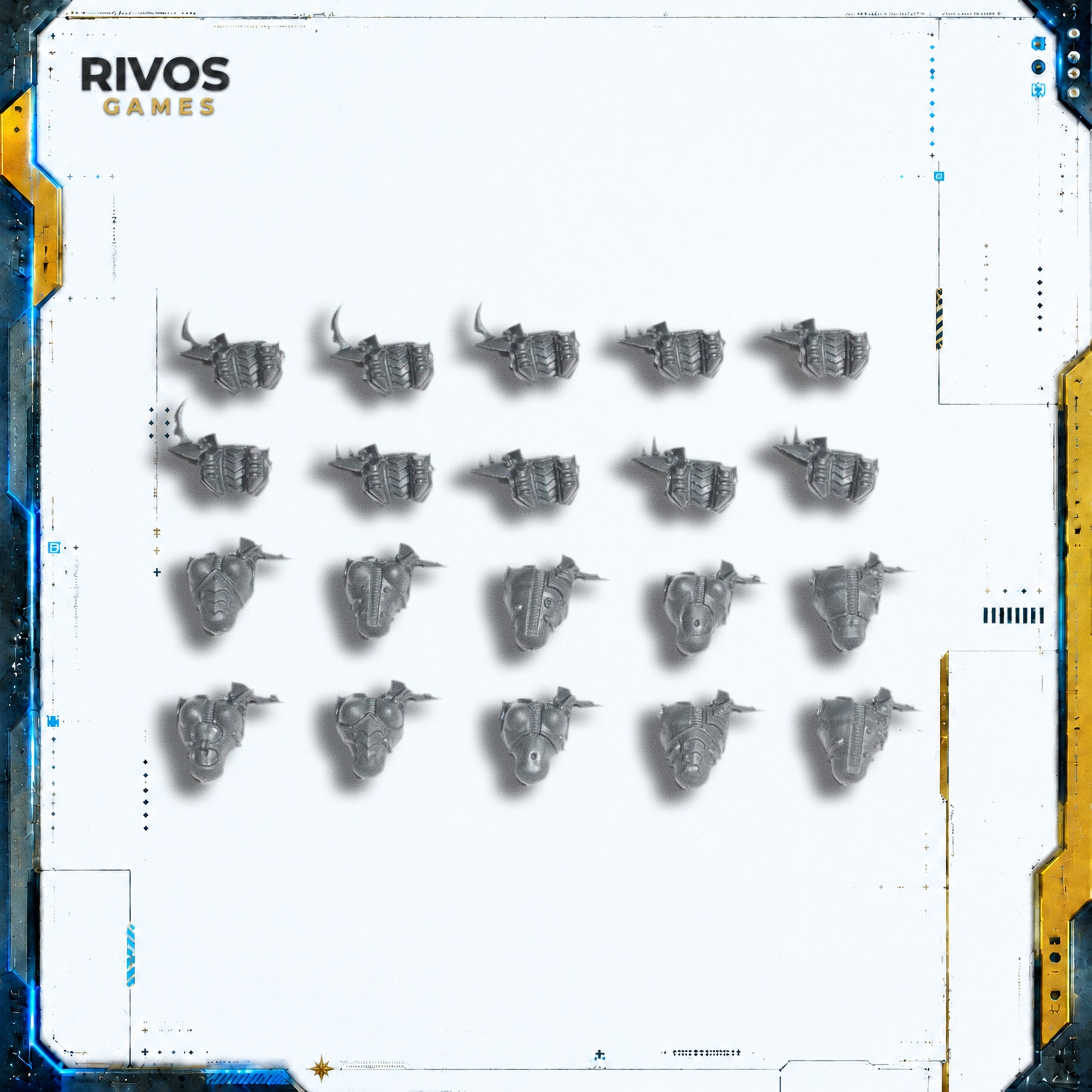 Warhammer 40K Drukhari Wyches Torso x 10 - Bits (Bitz)