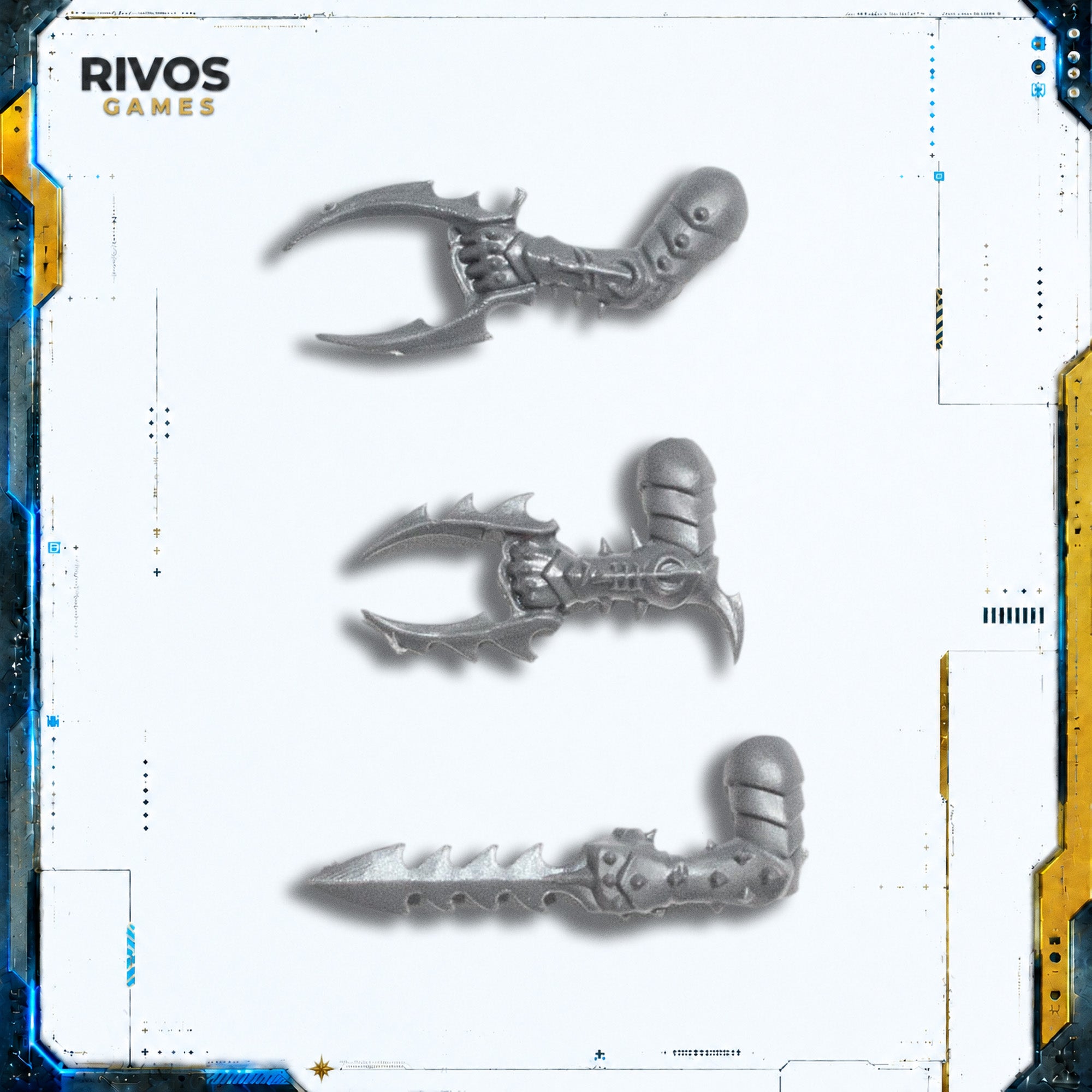 Warhammer 40K Drukhari Wyches Knives x 3 - Bits (Bitz)
