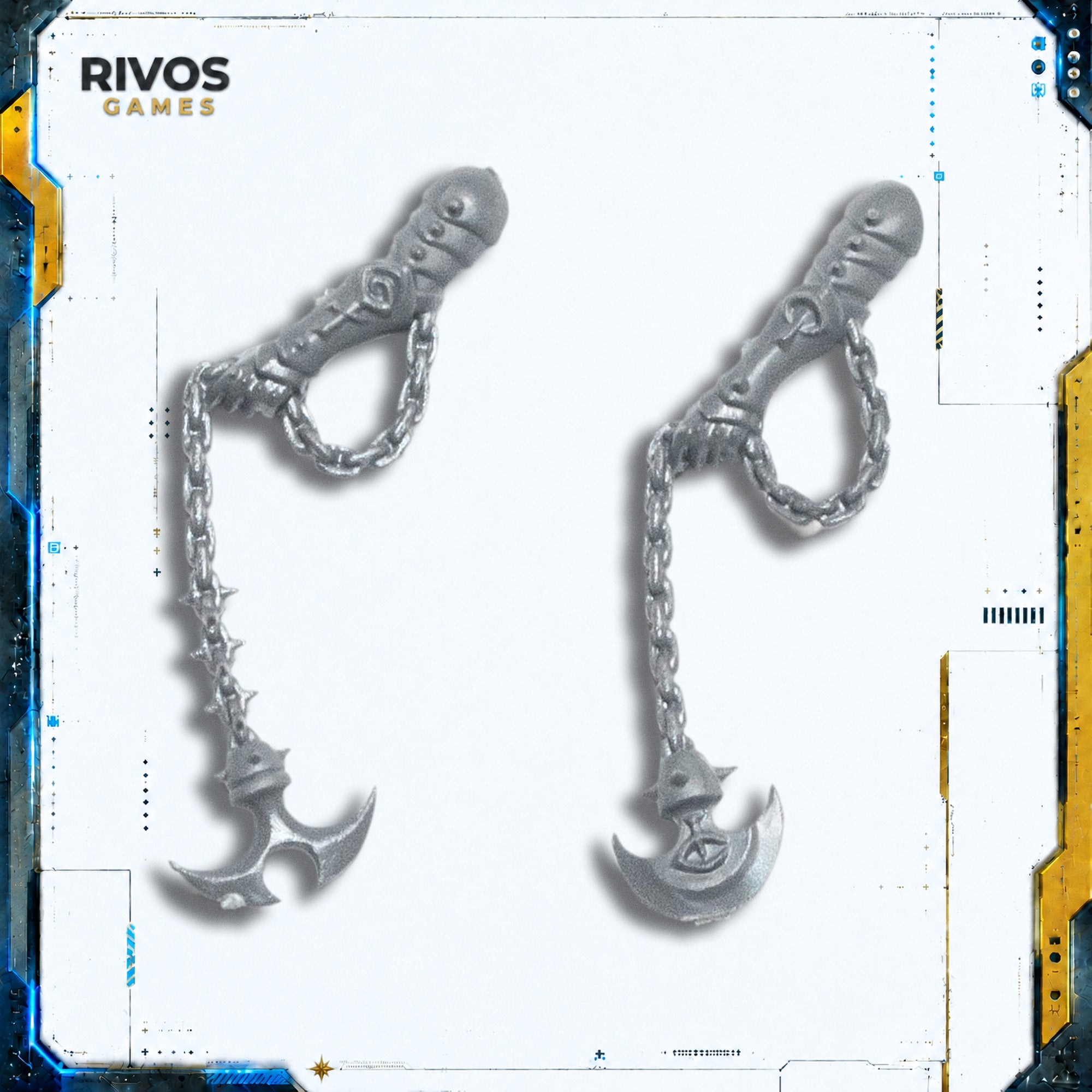Warhammer 40K Drukhari Wyches Weighted Flails - Bits (Bitz)