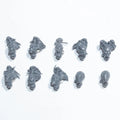Warhammer 40K Drukhari Wyches Heads x 10 Bits Bitz