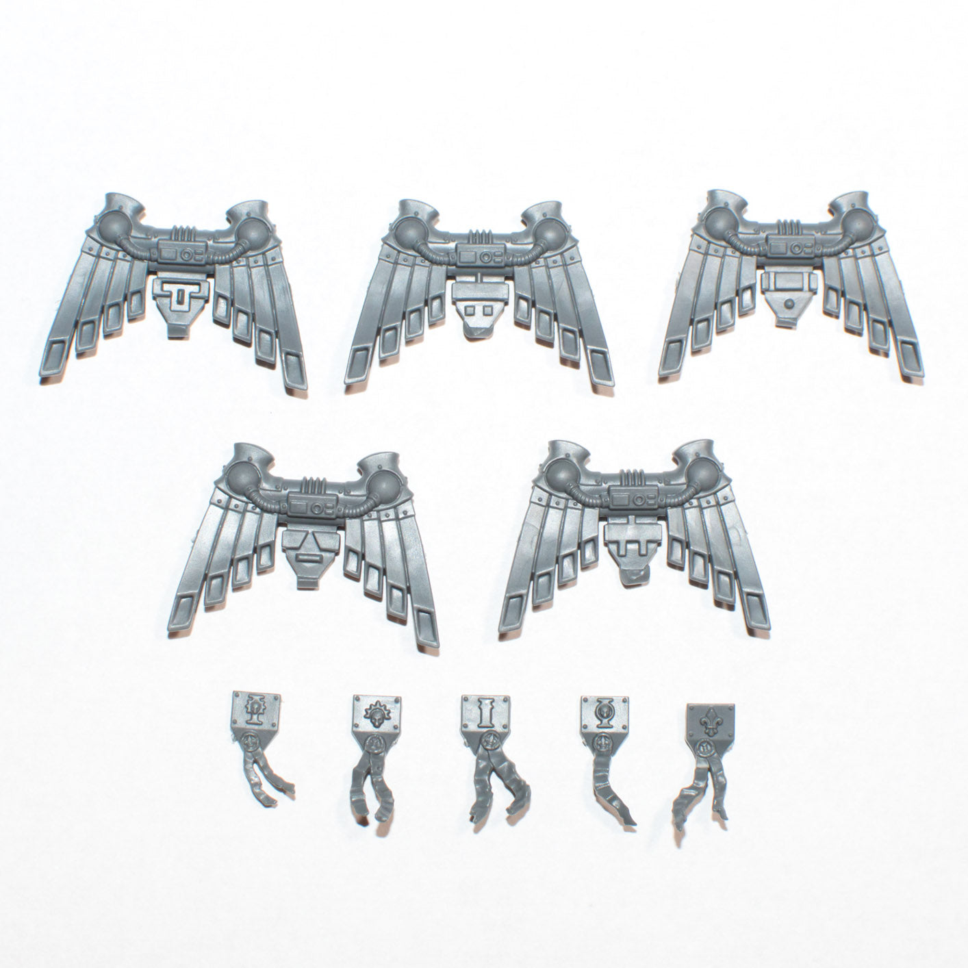Adepta Sororitas Seraphim Squad Jump Packs x 5 - Warhammer - Authentic Sprue