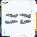 Warhammer 40K Adepta Sororitas Seraphim Squad Inferno Pistols x 4 - Bits (Bitz)
