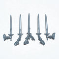 Warhammer 40K Adepta Sororitas Seraphim Squad Power Swords x 5 Bits Bitz