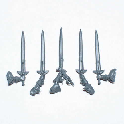 Warhammer 40K Adepta Sororitas Seraphim Squad Power Swords x 5 Bits Bitz