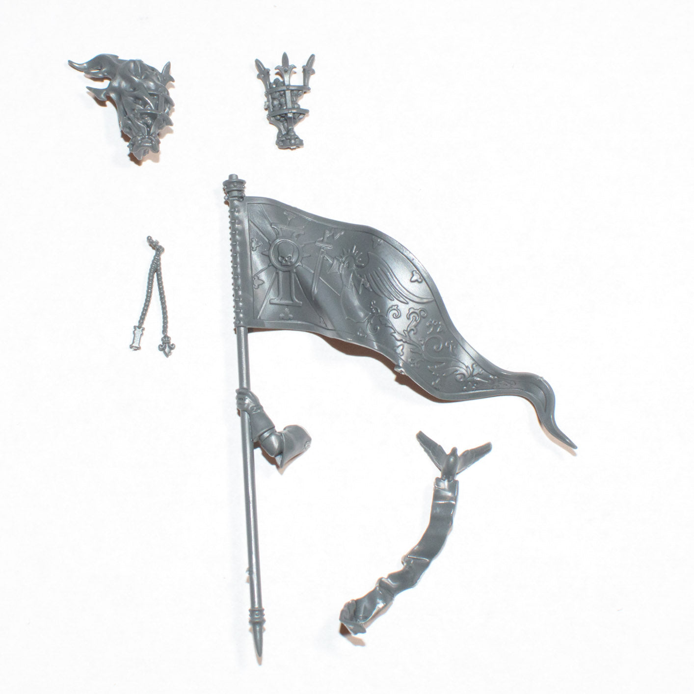 Adepta Sororitas Seraphim Squad Banner - Warhammer - Conversion Part