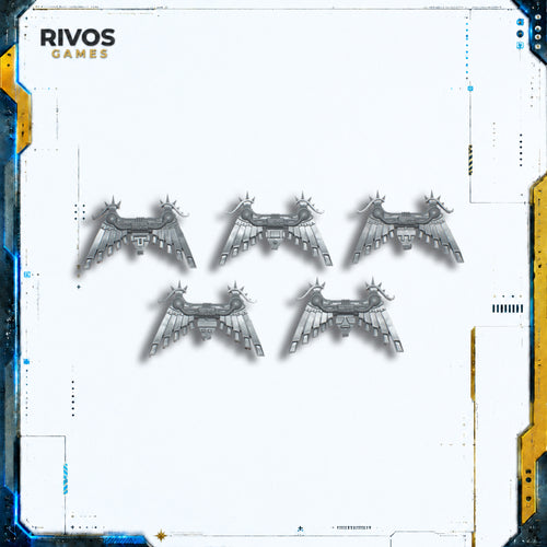Warhammer 40K Adepta Sororitas Zephyrim Squad Jump Packs x 5 Bits Bitz