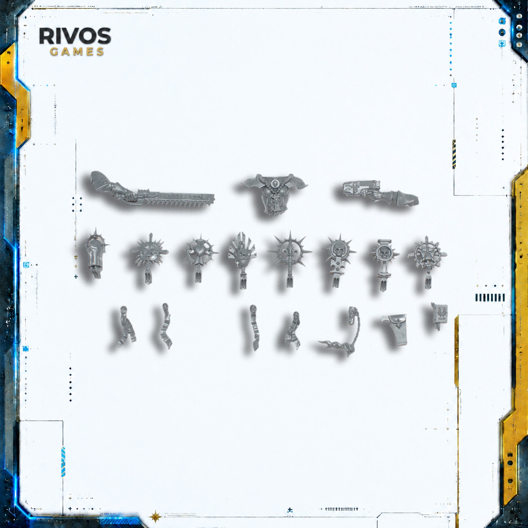 Warhammer 40K Adepta Sororitas Seraphim Squad Accessories - Bits (Bitz)