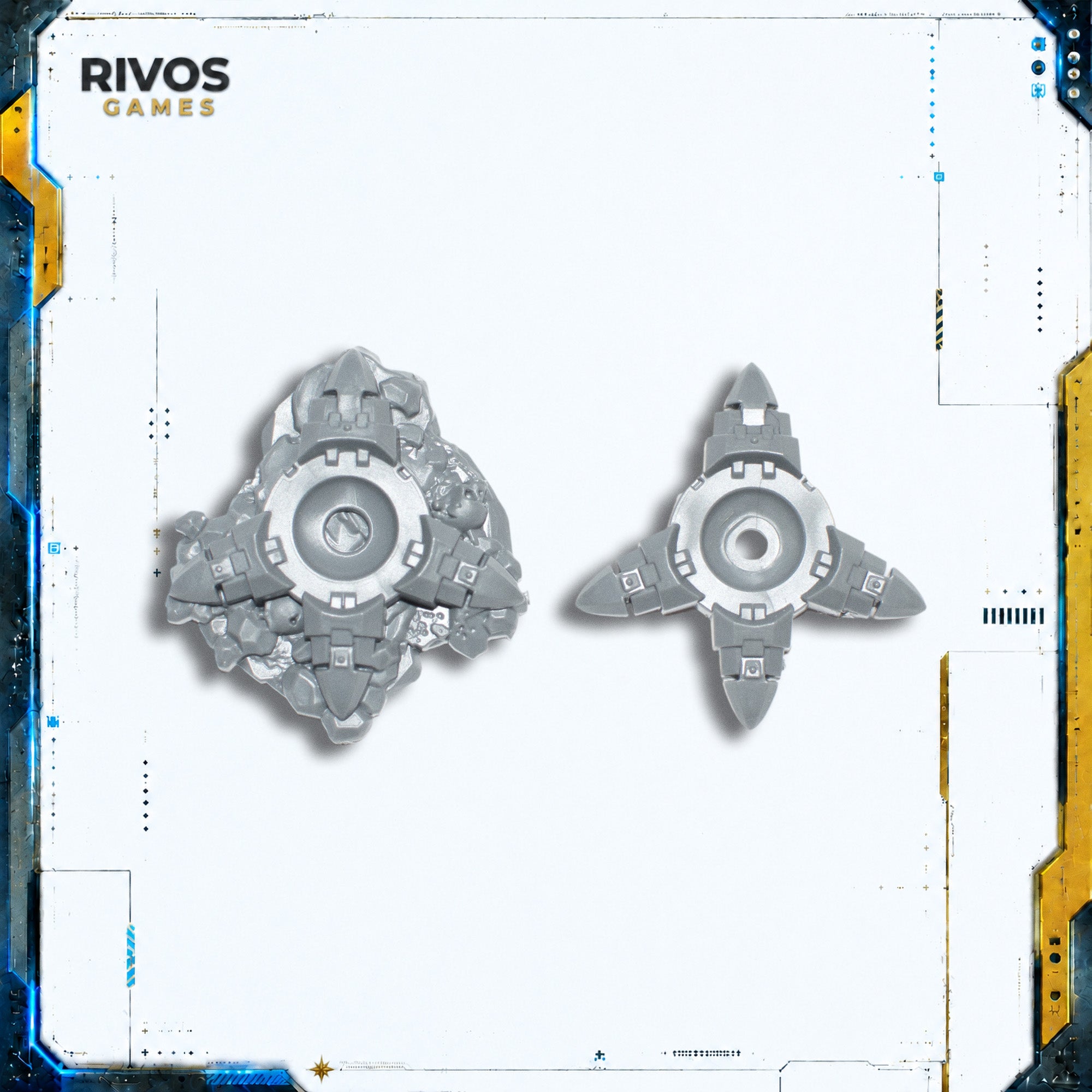 Warhammer 40K Space Wolves Venerable Dreadnought Feet - Bits (Bitz)