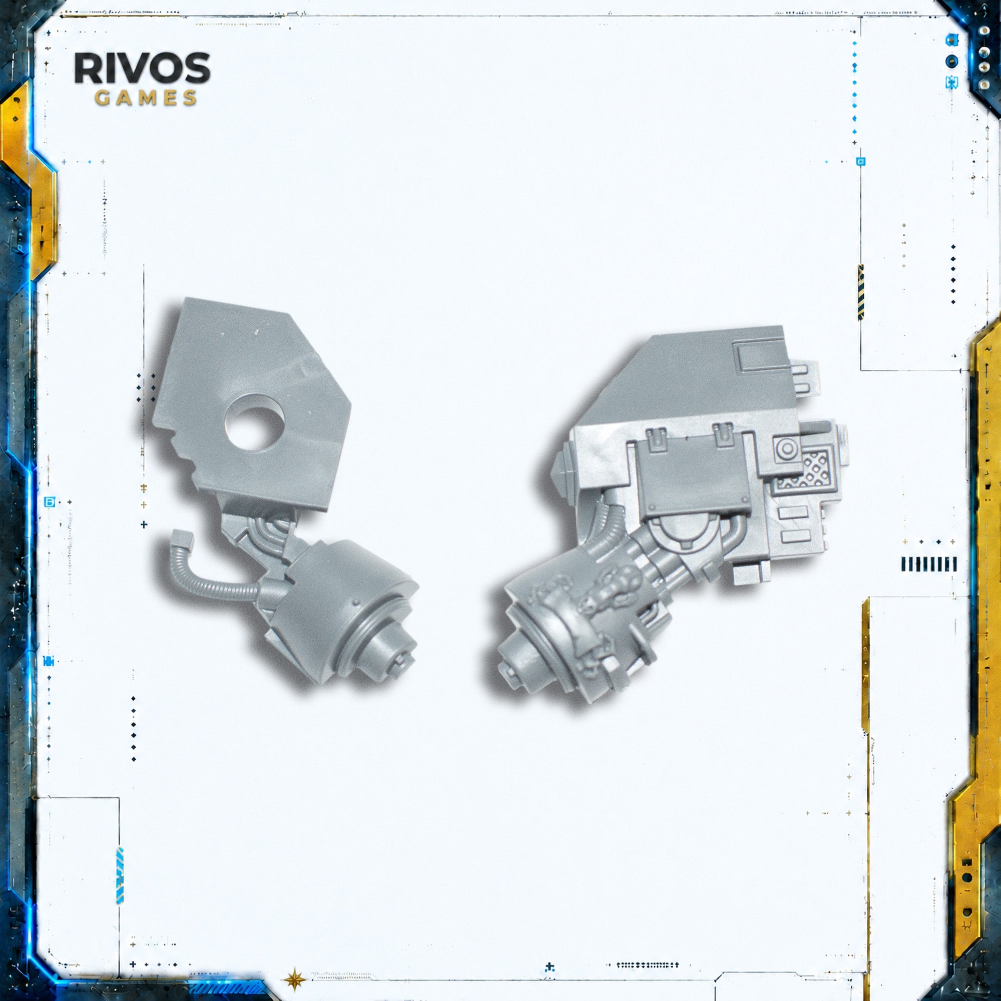Warhammer 40K Space Wolves Venerable Dreadnought Left Arm - Bits (Bitz)