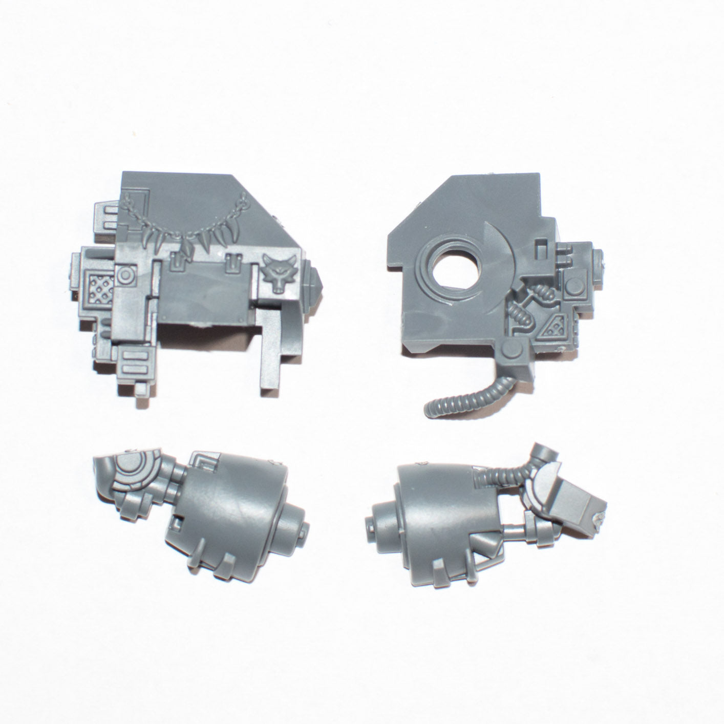 Space Wolves Venerable Dreadnought Right Arm - Warhammer - Spare Part