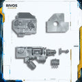 Warhammer 40K Space Wolves Venerable Dreadnought Helfrost Cannon - Bits (Bitz)