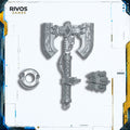 Warhammer 40K Space Wolves Venerable Dreadnought Fenrisian Great Axe - Bits (Bitz)