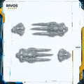 Warhammer 40K Space Wolves Venerable Dreadnought Murderclaws - Bits (Bitz)