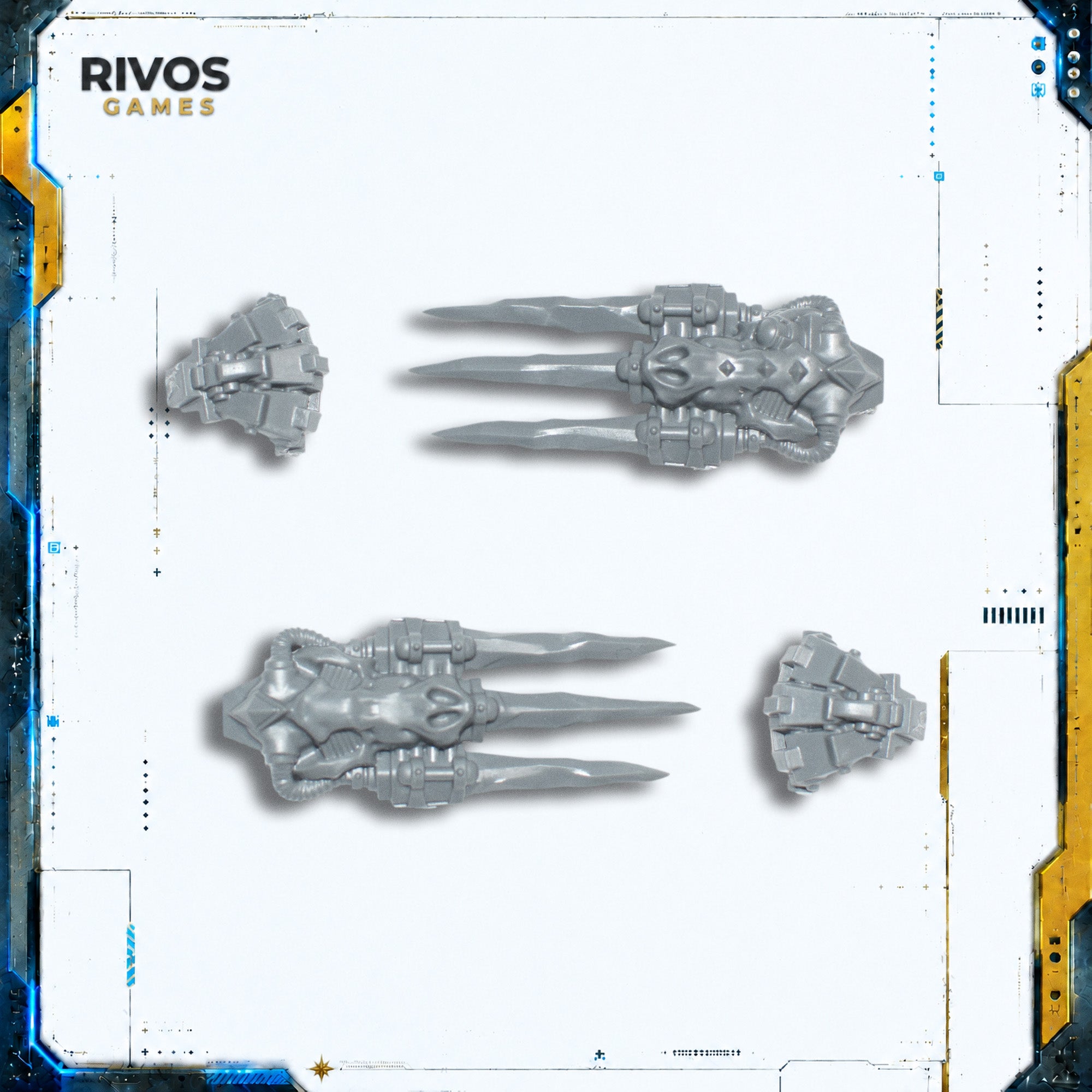 Warhammer 40K Space Wolves Venerable Dreadnought Murderclaws - Bits (Bitz)