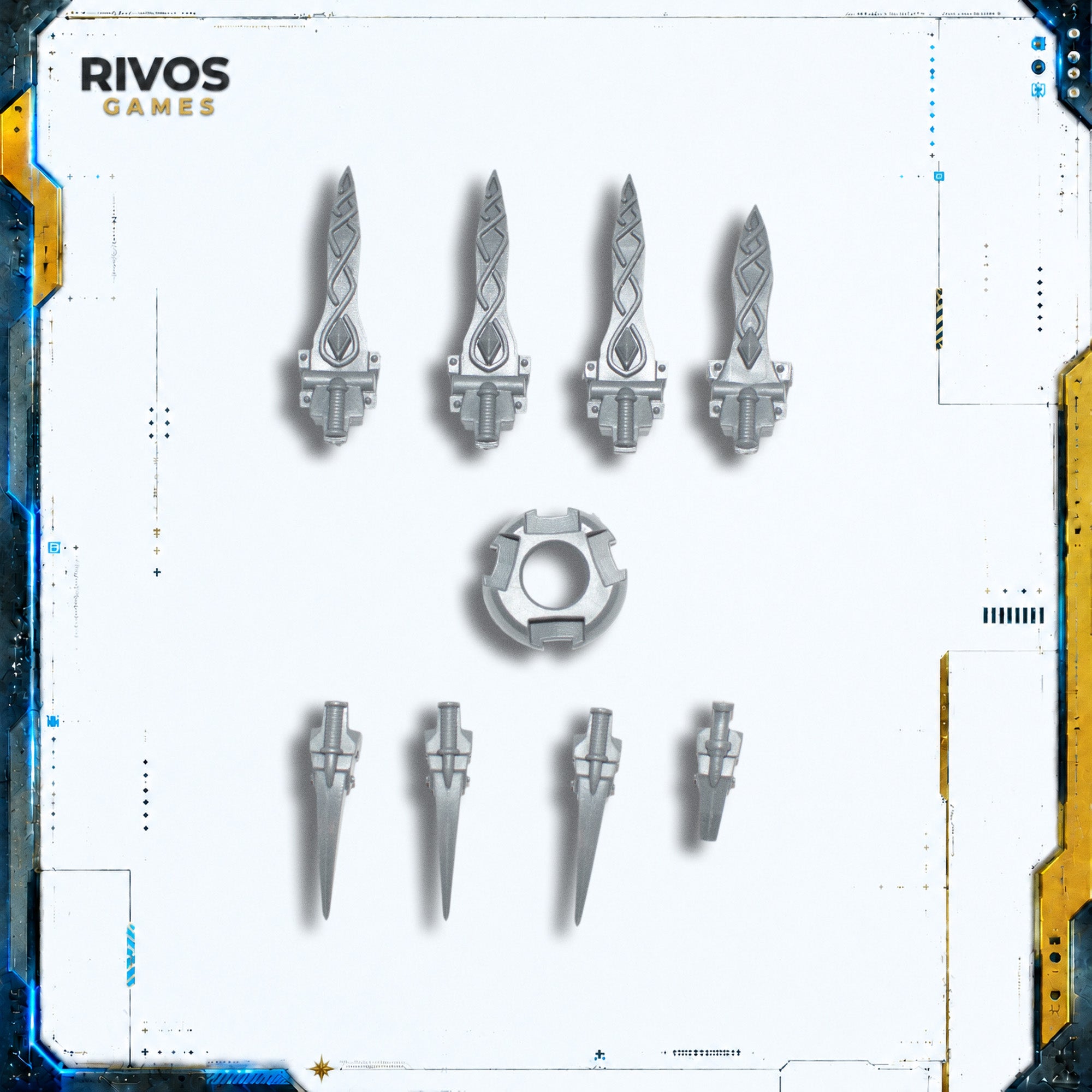 Warhammer 40K Space Wolves Venerable Dreadnought Great Wolf Claw/Trueclaw - Bits (Bitz)