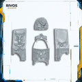 Warhammer 40K Space Wolves Venerable Dreadnought Head and Armour - Bits (Bitz)