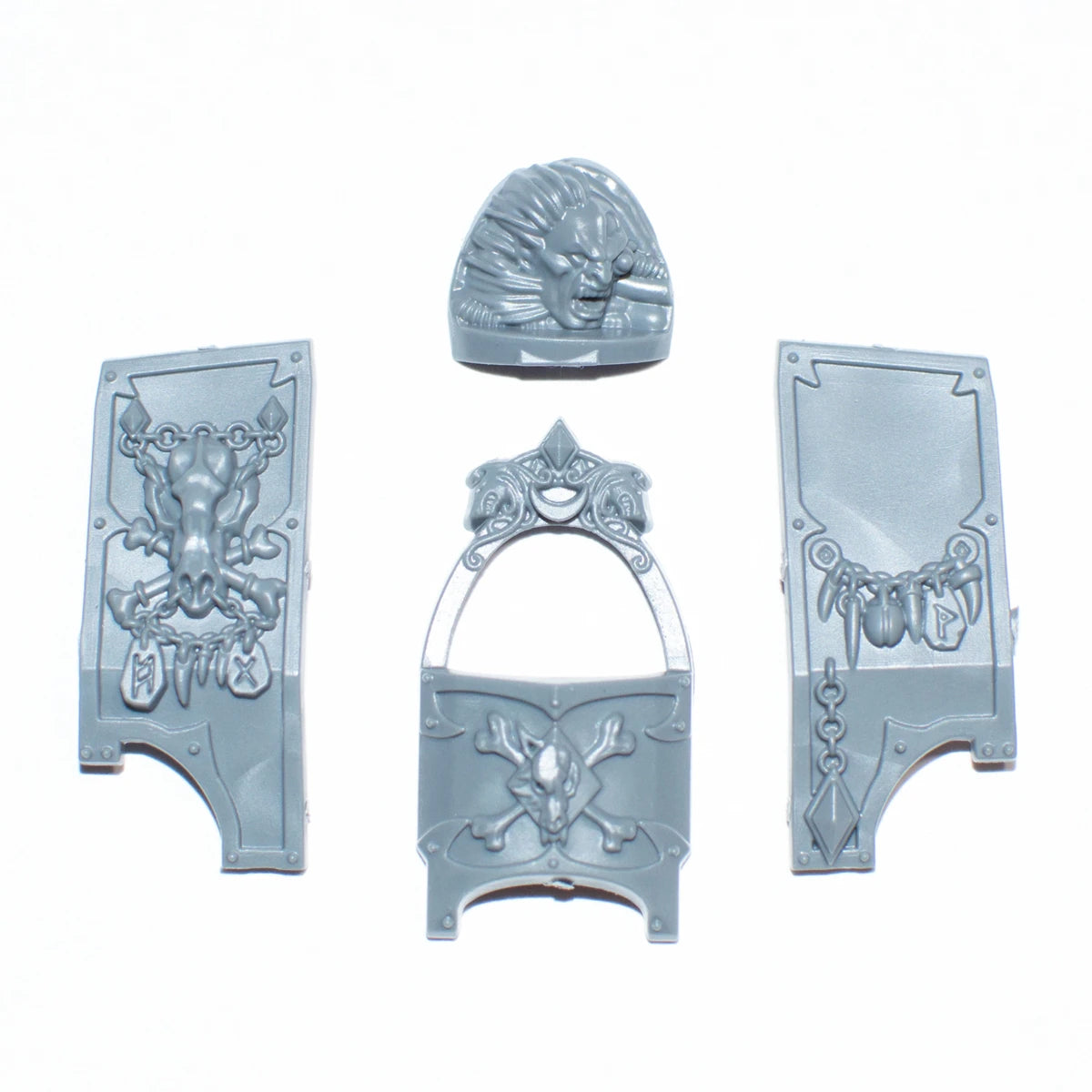 Warhammer 40K Space Wolves Venerable Dreadnought Head and Armour Bits Bitz